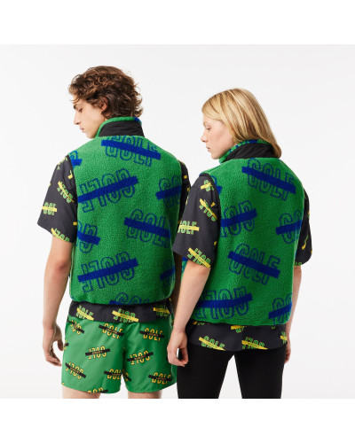 UNISEX SLEEVELESS ZIPPED POLAR JACKET