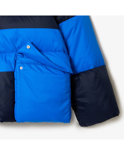 OVERSIZED REMOVABLE HOOD PUFFER JACKET