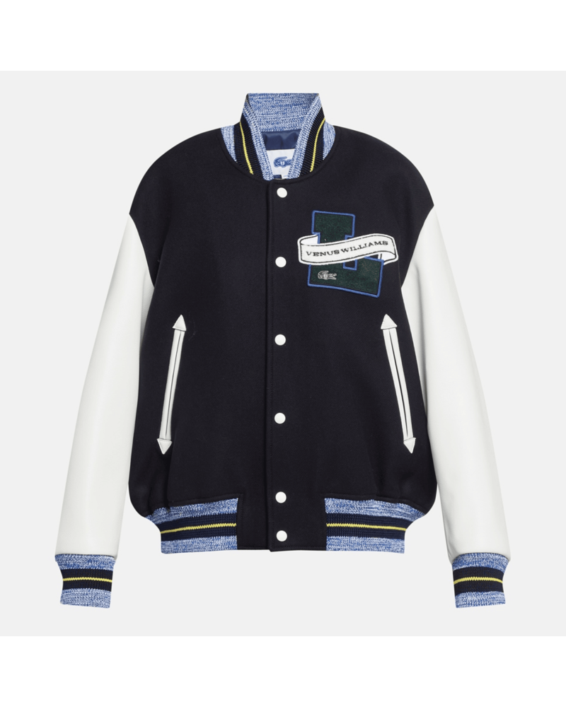 VENUS  WILLIAMS OVERSIZE VARSITY JACKET UNISEX