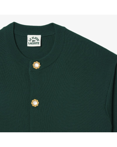Lacoste x Golf Le Fleur Cardigan Vert