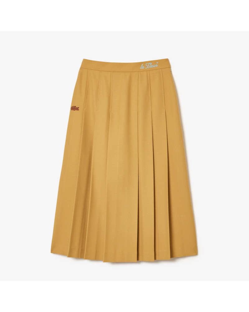 GOLF LE FLEUR JUPE PLISSEE TWILL