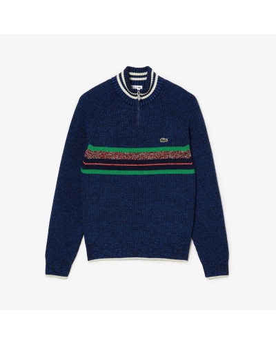 PULL COL MONTANT ZIPPÉ MADE IN FRANCE