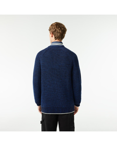 PULL COL MONTANT ZIPPÉ MADE IN FRANCE